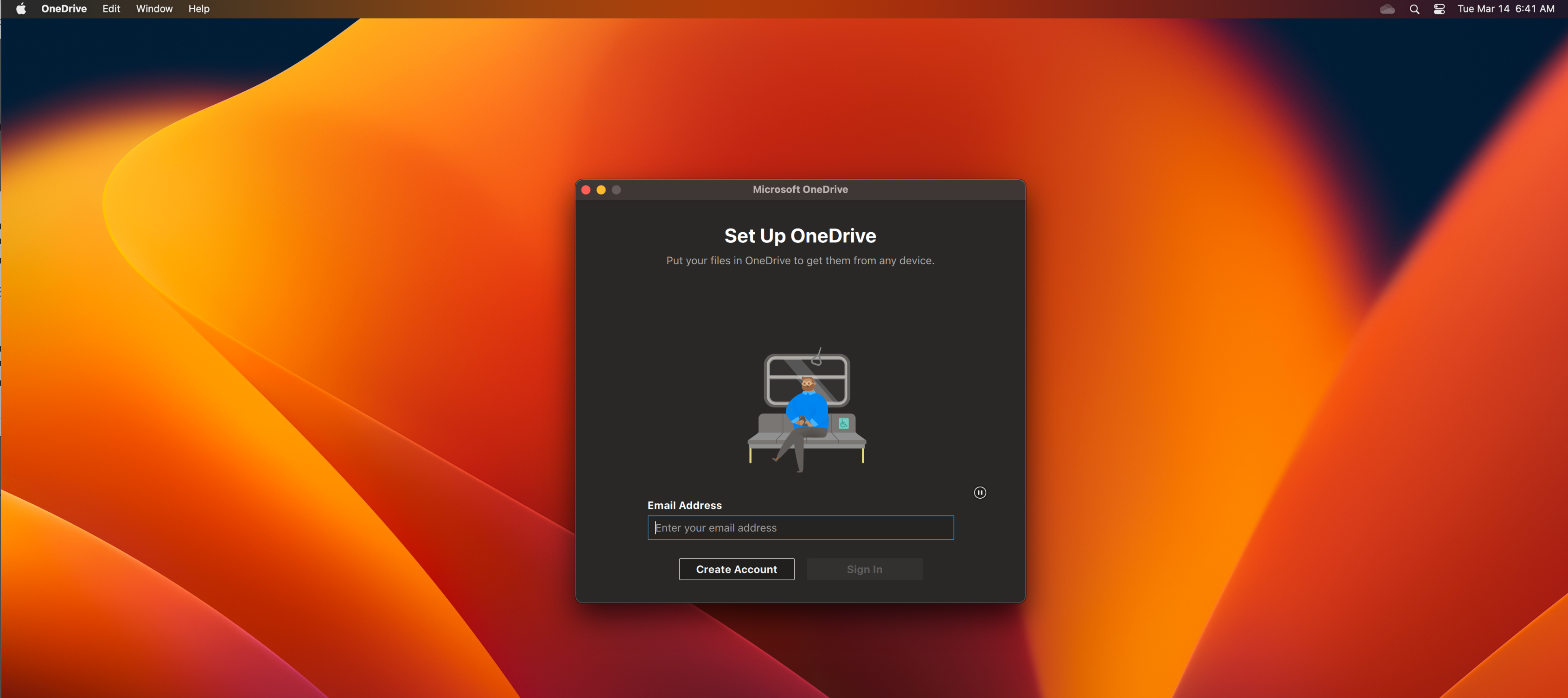 Koch Institute Technology Services > OneDrive app (MacOS) > onedrive-macos2.png