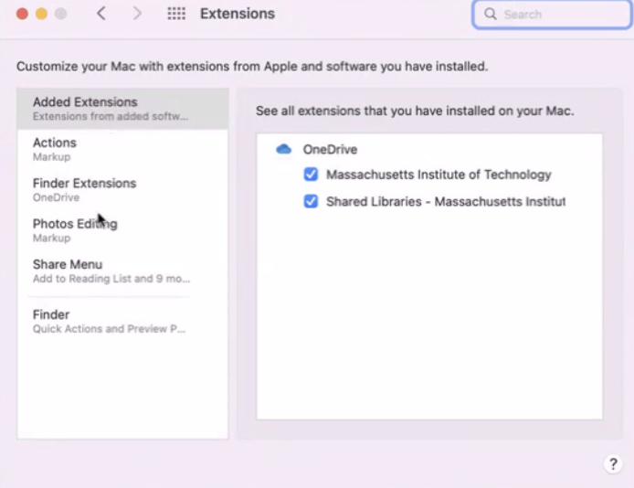 Koch Institute Technology Services > Troubleshooting Common Issues in OneDrive > Screenshot 2023-03-15 at 10.45.58 AM.png