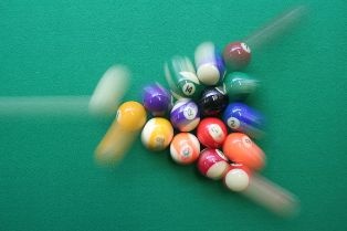 Click on the image to learn a handy rule of thumb for pool shots.