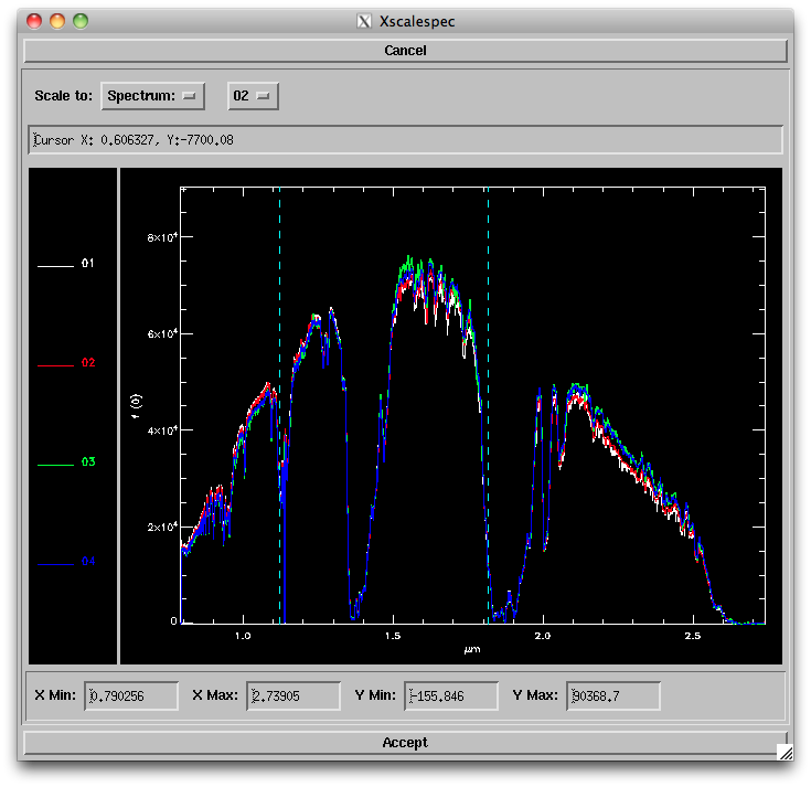 FIRE Spectrograph > Combining multiple Longslit exposures > Screen shot 2011-09-05 at 11.44.43 AM.png